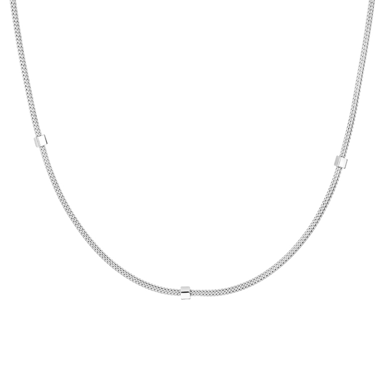 Naszyjnik srebrny z kolekcji Calza Naszyjnik srebrny z kolekcji Calza