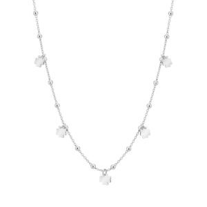 Naszyjnik srebrny z koniczynkami