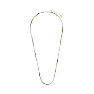 Naszyjnik z amazonitami 70 cm