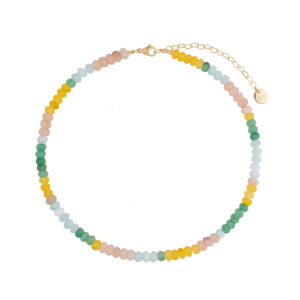 Naszyjnik z jadeitami