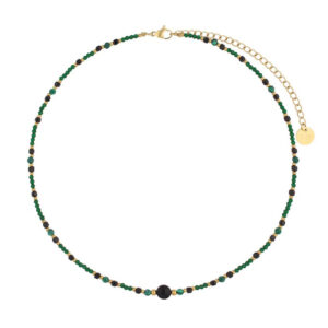 Naszyjnik z kamieniami naturalnymi