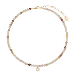 Naszyjnik z kamieniami naturalnymi