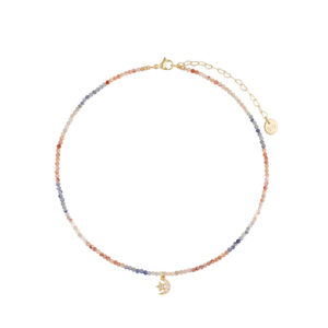 Naszyjnik z kolorowymi jaspisami