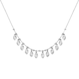 Naszyjnik  z motywem roślinnym