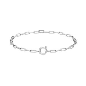 Naszyjnik ze stali szlachetnej duże ogniwa