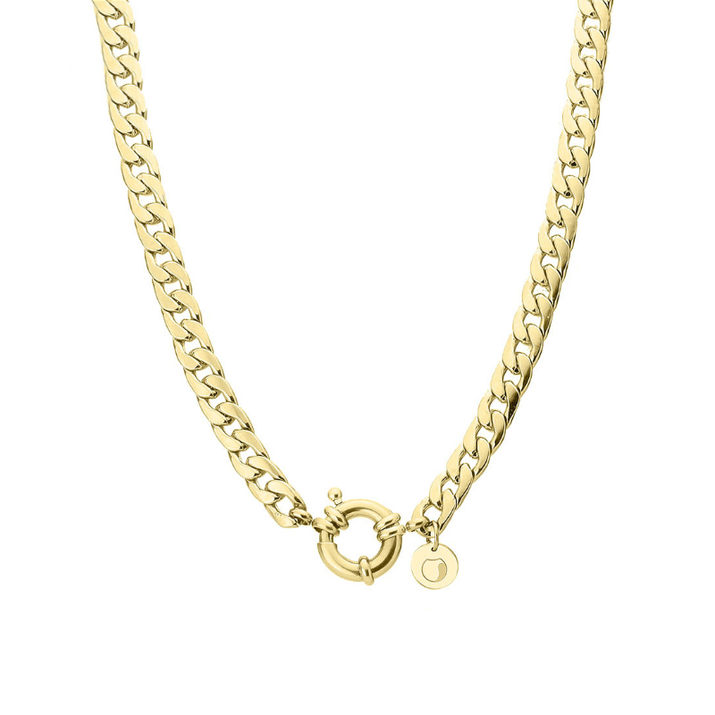 Naszyjnik ze stali szlachetnej pancerka Naszyjnik ze stali szlachetnej pancerka