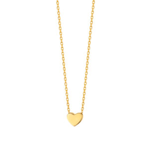 Naszyjnik złoty serce