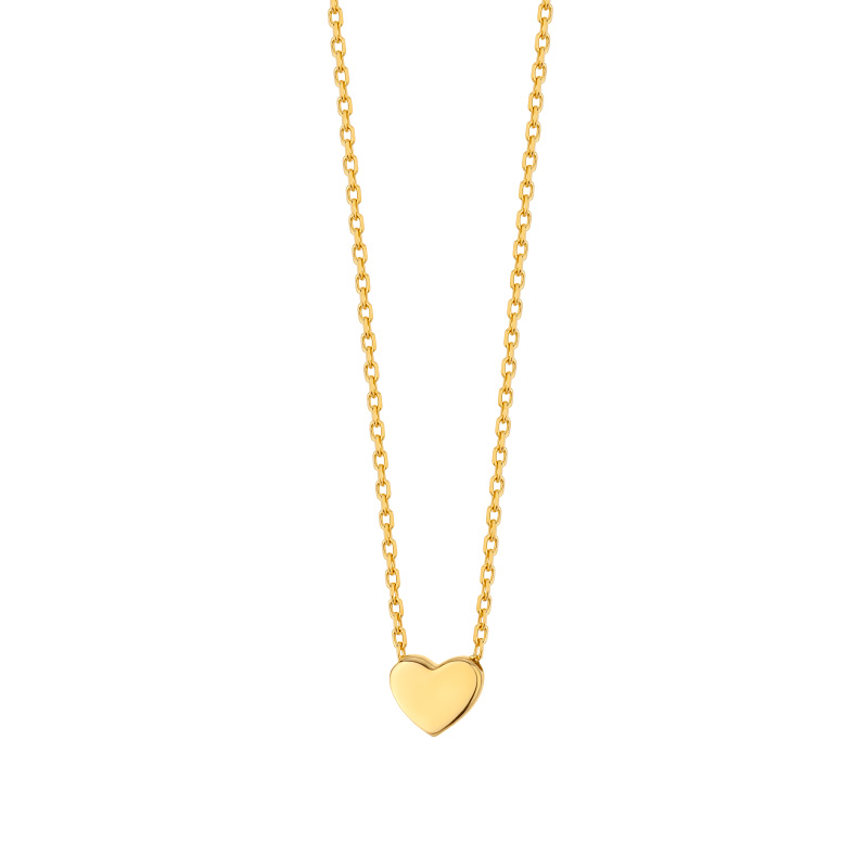 Naszyjnik złoty serce Naszyjnik złoty serce