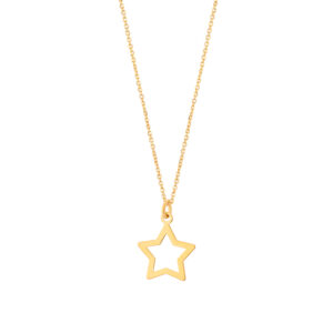 Naszyjnik złoty z gwiazdką
