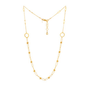 Naszyjnik złoty z kuleczkami