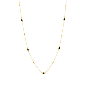 Naszyjnik złoty z kuleczkami