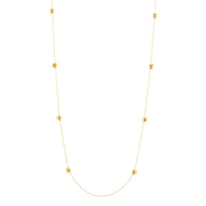Naszyjnik złoty z kulkami