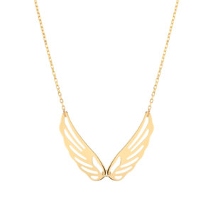 Naszyjnik złoty ze skrzydłami