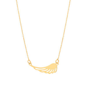 Naszyjnik złoty ze skrzydłem