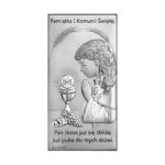 Pamiątka I Kominii Św. Dziewczynka 7,5×14,5