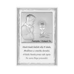 Pamiątka I Komunii Św. Chłopiec 10,5×15 cm