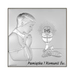 Pamiątka I Komunii Św. Chłopiec 8×8 cm