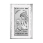 Pamiątka I Komunii Św. Dziewczynka 8,5×15