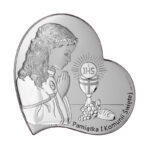 Pamiątka I Komunii Św. dziewcynka 13×13 cm