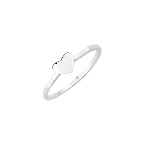 Pierścionek srebrny z sercem