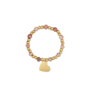 Pierścionek z kamieniami