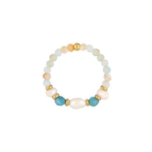 Pierścionek z kamieniami