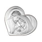 Św. Rodzina w sercu 15,5×14