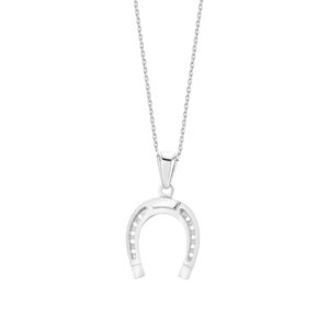 Zawieszka srebrna podkowa