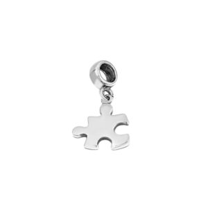Zawieszka srebrna puzzel charms