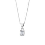 Zawieszka srebrna z cyrkonią