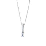 Zawieszka srebrna z cyrkoniami