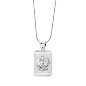 Zawieszka srebrna z orłem