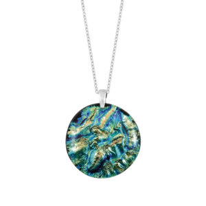 Zawieszka srebrna ze szkłem weneckim