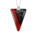 Zawieszka srebrna ze szkłem weneckim