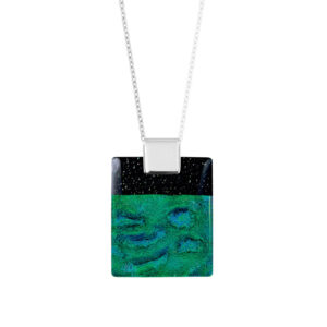 Zawieszka srebrna ze szkłem weneckim