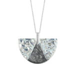 Zawieszka srebrna ze szkłem weneckim