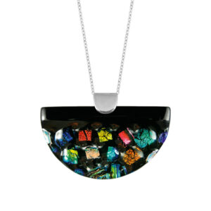 Zawieszka srebrna ze szkłem weneckim