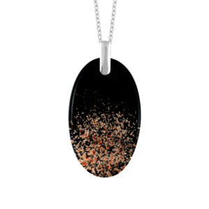 Zawieszka srebrna ze szkłem weneckim