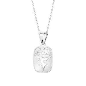 Zawieszka srebrna znak zodiaku Koziorożec