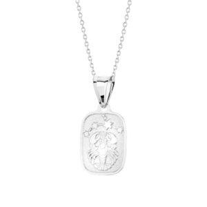 Zawieszka srebrna znak zodiaku Rak