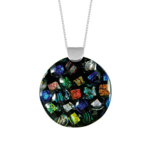 Zawieszka srebrna – szkło weneckie