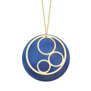 Zawieszka z tytanu i srebra