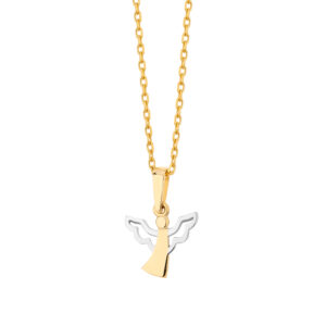 Zawieszka złota aniołek