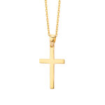 Zawieszka złota krzyż