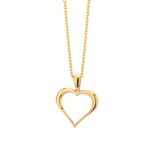 Zawieszka złota – serce