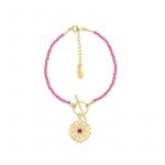 Bransoletka pozłacana