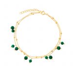 Bransoletka pozłacana