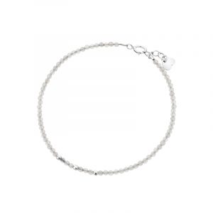 Bransoletka srebrna z labradorytów