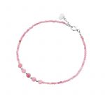 Bransoletka srebrna z turmalinów