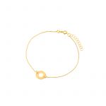 Bransoletka złota z kółkiem